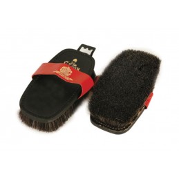 Body Brush, Leather Horse Hair